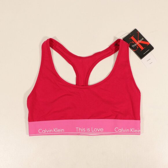 NWT Calvin Klein This is Love Unlined Bralette Size Medium - Picture 4 of 10